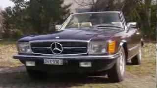 mercedes benz 280 sl r107 roadster brown 1982