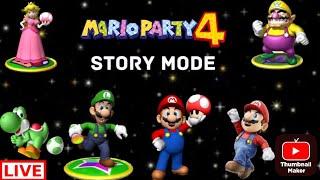 Mario Party 4 Live Stream Playthrough Part 2 Continue At Shy Guy's Jungle Jam & Boo's Haunted Bash