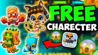 How To Get A *FREE* NEW Character In Zooba Instantly! (Fast Glitch)