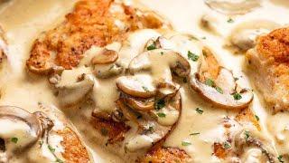 Chicken with Creamy Mushroom Sauce