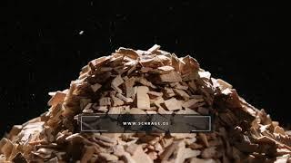 Flexible bulk material transport in the wood industry