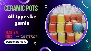 DIY Planters|Chini mitti ke gamle|Ceramic pots#plants n pots