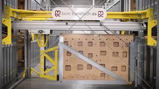 Fully Automatic Flat Bed Cutting Die Storage by bcm transtech as