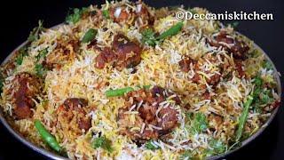 Hyderabadi Mutton Dum Biryani (Kachche Gosht ki Biryani) Perfect Hyderabadi Biryani At Home