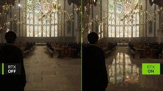 Hogwarts Legacy - RTX On vs Off | Graphics/Performance Comparison