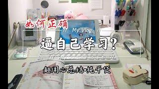 【如何正确逼自己学习！！】纯干货/克服拖延/找到状态/学霸养成