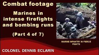 Combat footage: Philippine Marines battles and OV 10 bombing runs in 2000