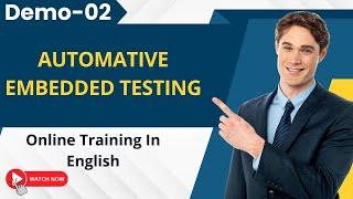 Automotive Embedded Testing FREE Demo 02 in Telugu | VLR Training - 9492228043