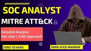 How to Use MITRE ATT&CK Framework Detailed Approach  2022