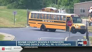 Student tracking device under consideration by Boone County School District