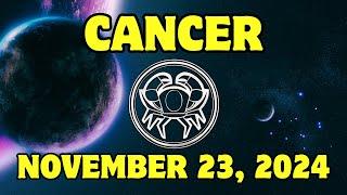 Cancer  𝐀 𝐍𝐞𝐰 𝐎𝐩𝐩𝐨𝐫𝐭𝐮𝐧𝐢𝐭𝐲 𝐏𝐫𝐞𝐬𝐞𝐧𝐭𝐬 𝐈𝐭𝐬𝐞𝐥𝐟Horoscope For Today November 23, 2024 | Tarot