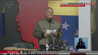 Diosdado Cabello, Editorial de Con El Mazo Dando, 18 septiembre 2024