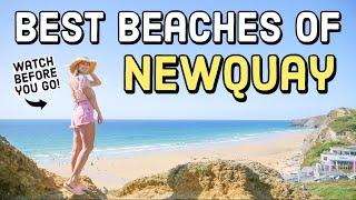 Best of Newquay Beaches, Cornwall! Beach Guide for a Great Newquay Holiday | Cornwall Vlog