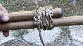 Scouting America: How to Tie a West Country (Half Knot) Round Lashing