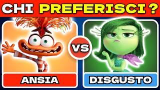 CHI PREFERISCI TRA I PERSONAGGI DI INSIDE OUT 2?    | Quiz Film Disney