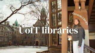 best study spots @ university of toronto's robarts & gerstein libraries️