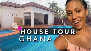 MY FIRST HOUSE IN GHANA | House Tour, Accra