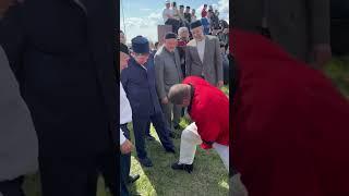 Подарок главе республики Татарстан от Дмитрия Халаджи #атлетыпрошлого #татарстан #атлет #сила
