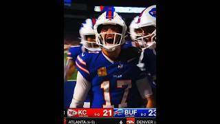 Josh Allen is out for REVENGE  #nfl #joshallen #viral #edit