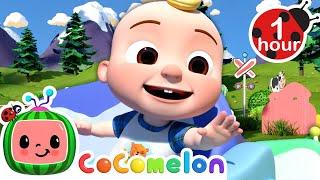 Balloon Rescue At The Train Park | CoComelon Nursery Rhymes & Kids Songs