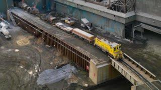 Steel Mill Trains inside Indiana Harbor and Gary Works