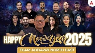 Happy New Year 2025 | Team Adda247 North East