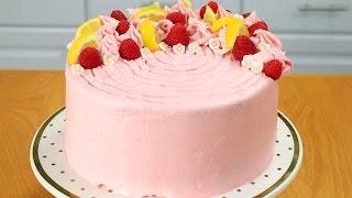 Lemon Raspberry Layer Cake - Dalya Rubin - It's Raining Flour Episode 80