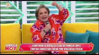 Batalla legal de Pamela López contra Christian Cueva por violencia física - Sasieta en América