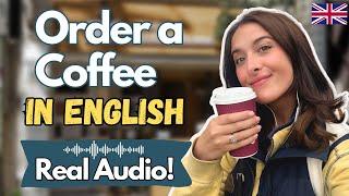 How to Order a Coffee in English! (Come to 5 Coffee Shops With Me!)