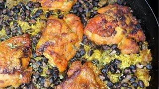 Easy One Pan Chicken And Rice With Black Beans