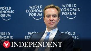 Live: World Economic Forum closes with speech from President Boerge Brende