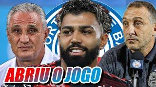 AGORA: TITE ABRE O JOGO SOBRE GABIGOL;BAHIA INAUGURA MAIS DOIS CAMPOS DO PROJETO E PROGRAMAÇÃO