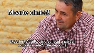 Moarte clinică! “Am intrat pe un coridor și am văzut 4 uși...” Timotei Aurel Ciuriuc