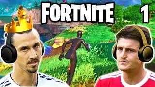 Zlatan & Maguire play FORTNITE!