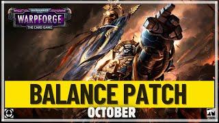 Warpforge Balance Patch - Oct 2024