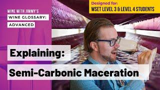 Explaining Wine Terminology - Semi-Carbonic Maceration for WSET Level 3 & Level 4 (WSET Diploma)