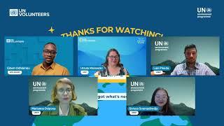 UNEP x UNV  Young Talent Pipeline | Webinar