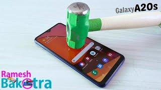 Samsung Galaxy A20s Screen Scratch Test