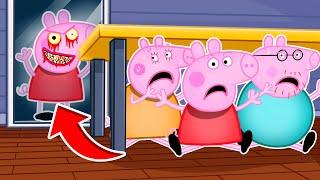 PEPPA.EXE Followed Us To Our HOUSE.. (Roblox Snapchat)