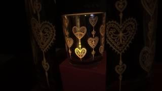 Heart candle holder by Kahn Decor