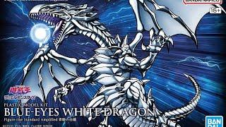 BANDAI NAMCO Entertainment Bandai Figure-Rise Standard Amplified Blue-Eyes White Dragon Model Kit