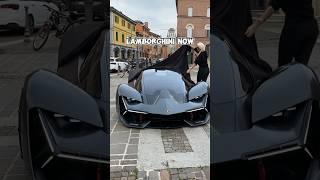 Lamborghini Now vs Then - Evolution of Lamborghini #shorts #lamborghini #aventador #huracan #viral