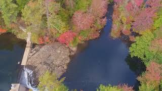 CANADIAN THANKSGIVING WEEKEND COLOURS FROM THE AIR