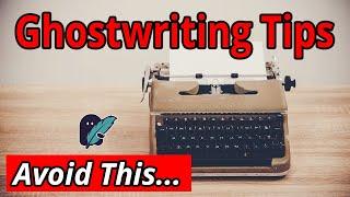 Ghostwriting Tips - How to Hire a Ghostwriter for KDP on Amazon.