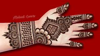 wedding special full front hand mehndi design | simple mehndi design | easy mehndi designs | mehandi