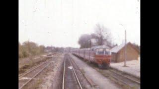 Дизель-поезд Таллин-Пярну-Рига в 1989г / Tallinn-Pärnu-Riga DMU train in 1989