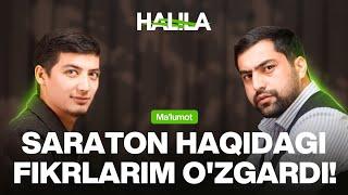 САРАТОН ҲАҚИДА ФИКРЛАРИМ ЎЗГАРДИ ~SARATON HAQIDA FIKRLARIM O'ZGARDI #halila #saroton #sino