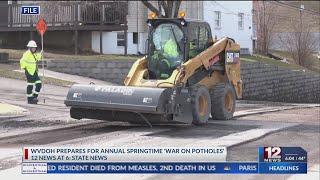 WVDOH preparing for annual ‘war on potholes’