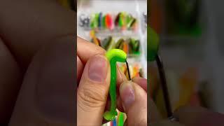 Fishing Made Simple How to Rig a Soft Bait #fishingtackle #fishinglures