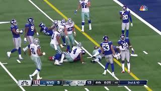 Dak Prescott Breaks Ankles with QB Keep (Cowboys vs Giants, Week 2)